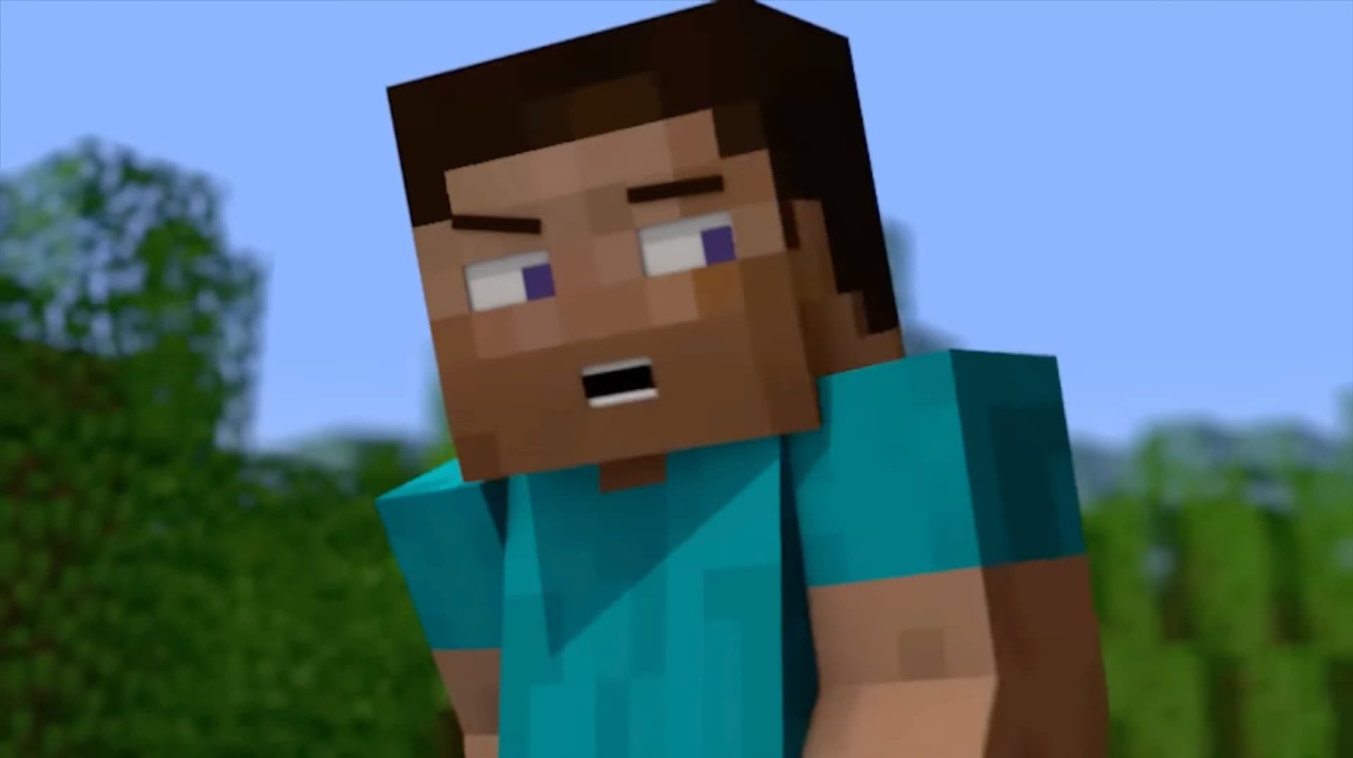 Steve - Original Games version from A Minecraft Movie